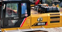 Machine de forage rotative mobile SANY SR155 pour fondations de ponts, modèle 2021, pour travaux de pieutage