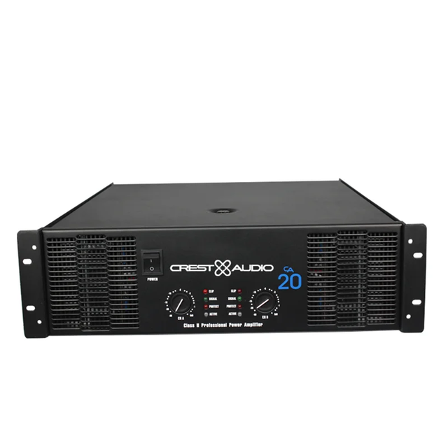 CA20 Professional Power Amplifier Pure Power Amplifier 2channels (3U) KTV/Stage/Home Entertainment KTV 8ohm 1500W*2/4ohm 3000W*2