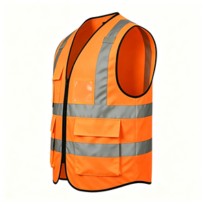 เสื้อกั๊กนิรภัยสะท้อนแสงน้ำหนักเบา ระบายอากาศได้ดี สำหรับผู้ชาย ทำงานในฤดูร้อน - Product Image 3