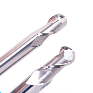 Tungsten Thép Carbide 200 Mét 200 Mét 6 Hrc55 Vòng R3 4 Flute Hrc 65 Ballnose Bóng Mũi Nhôm Endmill <span class=keywords><strong>End</strong></span> Mill <span class=keywords><strong>Mills</strong></span> Đối Với <span class=keywords><strong>Cnc</strong></span> - Product Image 2