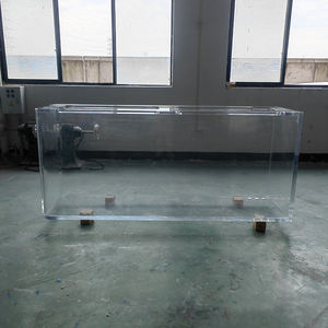 Aquarium personnalisé en acrylique exquis, grand aquarium commercial d'ornement transparent - Product Image 2