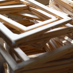 Marcos de Lienzo de Madera de Pino Sólido <span class=keywords><strong>para</strong></span> Pintar por Números, Tiras de Madera <span class=keywords><strong>para</strong></span> Envolver Cuadros al Óleo - Product Image 2