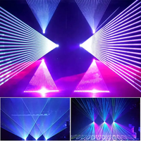 Projecteur laser 3D ILDA 2W 3W 5W pour spectacle laser, animation laser couleur pleine pour fête, discothèque, scène, DJ, lumières laser pour boîte de nuit