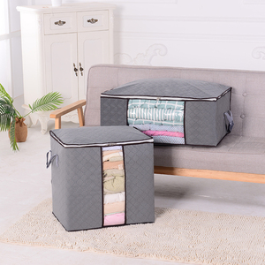 Storage Bags Clothes Organizer Containers With Strengthen Handle, Under-Bed Storage Bags For Comforters, Blankets, Bedding