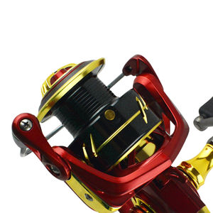 Катушка рыболовная Aukay Lure, цельнометаллическая, с ЧПУ, для дальнего заброса, имитация колеса, для морской микроудочки, обработанная - Product Image 2