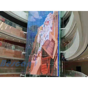 Bescan ad alta luminosità <span class=keywords><strong>Video</strong></span> a colori trasparente con schermo a LED in vetro con schermo a LED in maglia Premium Display a LED trasparente - Product Image 3