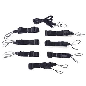 ZY0996A 1.5cmツインヘッド航空機バックルランヤードフック斜めスパンシルクスクリーンミニハンドヘルド小型ファンスリング携帯電話カム - Product Image 5