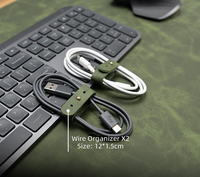 Alas Mouse Kulit Premium Besar dan Penyangga Pergelangan Tangan Keyboard Set Enam Bagian Anti Selip untuk Mengetik dengan Nyaman