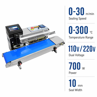 Machine de scellage thermique à bande continue automatique Willita avec imprimante à jet d'encre Tij pour sachets de nourriture, de thé et de café