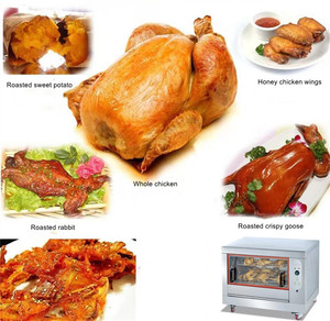 شواية تجارية تعمل بالغاز من المشواة الكهربائية للبيع - Product Image 4