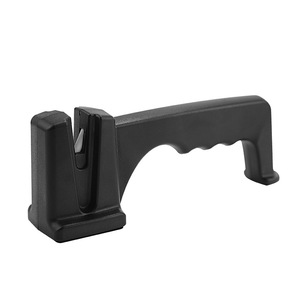 Aiguiseur de couteaux en céramique manuel multi-grains, outil de cuisine portatif pour un affûtage rapide avec une conception de poignée confortable - Product Image 5