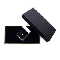Boîte à bijoux en bois Everly White, organisateur de rangement pour bijoux
