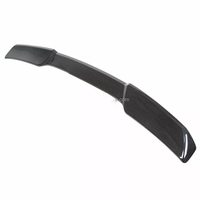 Aileron d'aile de couvercle de coffre arrière en plastique ABS pour Corvette C6 ZR1 2005-2013 Accessoire de garniture d'aile de becquet arrière