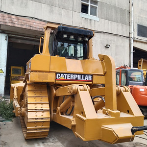 รถดันดินตีนตะขาบ Caterpillar D7R มือสองจากญี่ปุ่นแท้ เครื่องยนต์ CAT 3306 พร้อมปั๊ม ริปเปอร์ สำหรับงานก่อสร้างและปรับระดับพื้นดิน - Product Image 5