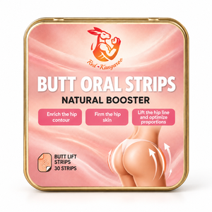 Bandes buccales OEM ODM pour les fesses avec extrait de racine de Maca, pour un remodelage ciblé de votre contour de hanches idéal, film oral à la vitamine C - Product Image 1