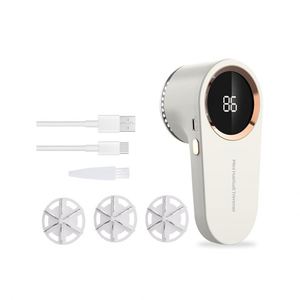 Portable Minimalist <b>LED</b> Black Shaver USB-Charging Fuzz Trimmer 6-Blade 500mAh Battery CE Certified Dual Voltage Dimmable <b>Mini</b> - Product Image 1