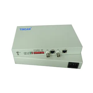 محول من TiNCAM مودم ألياف بصرية v 35 e1 مودم E1 إلى إيثرنت PDH جهاز متعدد الإرسال