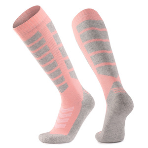 <span class=keywords><strong>Chaussettes</strong></span> de <span class=keywords><strong>ski</strong></span> en laine mérinos épaissie pour hommes et femmes, chaudes, hiver, montantes, tricotées, avec logo intégré - <span class=keywords><strong>Chaussettes</strong></span> de sport en gros - Product Image 1