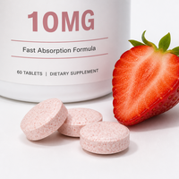 Langsung dari Pabrik |   Laris Manis |   Tablet Pendukung Tidur dan Memori Melatonin 10mg |   Vitamin Vegan Bebas Gula |   Dewasa |   100 Buah |