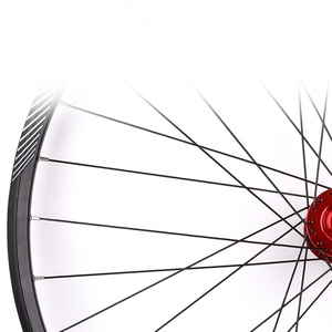 Juego de Ruedas para <span class=keywords><strong>Bicicleta</strong></span> de Montaña de <span class=keywords><strong>26</strong></span>/27.5/29 Pulgadas, 32H, 120 Clics, Llanta de Aleación de Aluminio, Freno de Disco, Eje Pasante, Liberación Rápida - Product Image 3