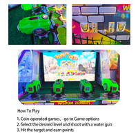 Machine de jeu vidéo interactive de tir d'arcade pour enfants, prix usine Jiaxin, pour divertissement intérieur