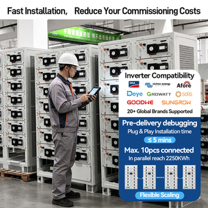 Batería de Litio Lifepo4 de Alto Voltaje de 100 Kw para Montaje en Rack, Sistema de Almacenamiento de Energía (ESS) de 100 Kwh, 200 Kwh, Almacenamiento de Energía Solar para Uso Industrial y Comercial - Product Image 5