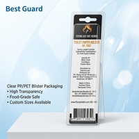 Empaque de Blíster Personalizado de PET y PP para Portarrollos de Papel Higiénico, Blíster Transparente Tipo Concha, Bandeja de Plástico Moldeada al Vacío