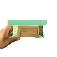 Scatole per alimenti in carta usa e getta personalizzate per uso alimentare scatole per alimenti in carta per imballaggio di gelato Tuck Top scatola di carta per gelato