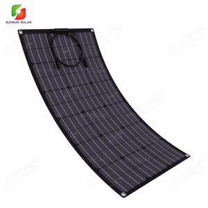 高効率80W 18V 20% 効率1.6kgフレキシブルソーラーパネル単結晶セルETFEラミネーションIP防水ホームRV用 - Product Image 2