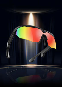 نظارات هوميرن W640 الذكية للدراجات، نظارات شمسية رياضية للقيادة والجري في الهواء الطلق مع كاميرا تسجيل بدقة 1080 بكسل - Product Image 3