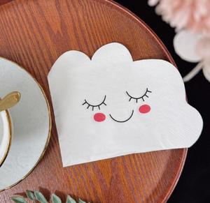 Serviettes <span class=keywords><strong>de</strong></span> <span class=keywords><strong>table</strong></span> jetables imprimées à motif nuage 2 plis en gros, napperons décoratifs pour restaurant, fête, <span class=keywords><strong>maternelle</strong></span>, artisanat - Product Image 6