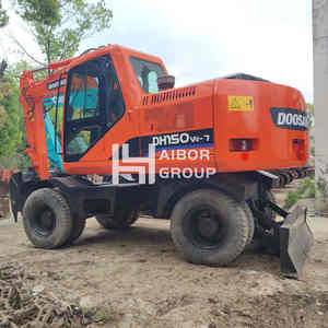 Escavadeira Doosan Usada DH150W-7 Doosan 140 150 130 bom Escavadeira De Rodas Usada Doosan Dh150w Escavadeira De Rodas - Product Image 1