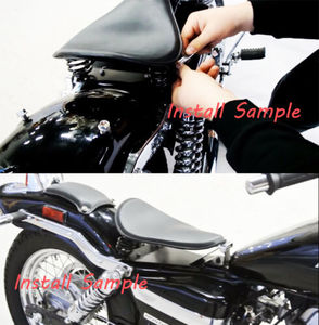 Asiento de motocicleta de estilo Retro con servicio de una parada, Vintage para bicicleta, asiento individual de motocicleta para Harley Chopper Bobber - Product Image 6