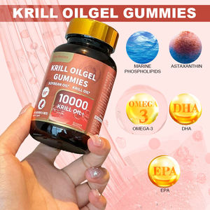 ODM/OEM Omega 3 Antarctic <span class=keywords><strong>Krill</strong></span> yağı yumuşak kapsüller astaksantin takviyesi <span class=keywords><strong>1000mg</strong></span> 2000mg <span class=keywords><strong>Krill</strong></span> yağı Softgel - Product Image 5