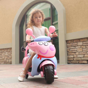 Motocicletta elettrica modello cartone animato, che può essere personalizzata per la versione della prima educazione dei bambini - Product Image 3