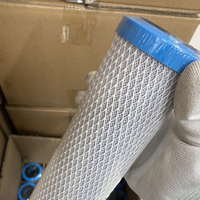 Filtre à bloc de charbon compressé électrique de 10 pouces pour l'élimination du chlore, prix usine Chine, pour eau résidentielle par osmose inverse
