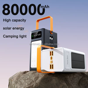 Grande banque de puissance <span class=keywords><strong>80000</strong></span> <span class=keywords><strong>mAh</strong></span> haute capacité qualité voyage en plein air Camping lumière solaire PowerBank <span class=keywords><strong>80000</strong></span> <span class=keywords><strong>MAh</strong></span> câble de lanière intégré - Product Image 3