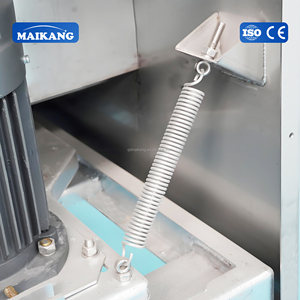 Déshydrateur multifonctionnel et haute capacité à fréquence variable, conçu pour déshydrater les bandes d'abricotons, de bananes et de carottes - Product Image 6