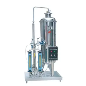 Nhỏ Tự Động Đơn Tank Công Nghiệp Carbonator Đồ Uống Co2 Trộn Máy, Ga Uống Mixer