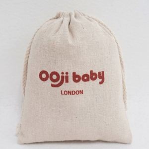 Bolsas de Lino/Yute con Cordón Personalizadas con Logotipo/Impresión al por Mayor de Fábrica para Empacar, Bolsa con Cordón con Logotipo Personalizado - Product Image 2