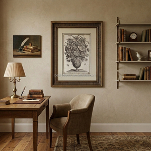 Quadro in Legno Personalizzato con Stampa Decorativa di Fiori Natiere, Opera d'Arte <span class=keywords><strong>da</strong></span> Parete, Decorazione Murale - Product Image 4
