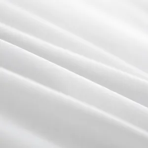 Otel yapmak için 250tc- 1000tc beyaz renk cvc kumaş nevresim takımı