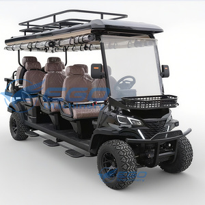 Voiturette de golf électrique de loisirs 4 roues 8 places 2026, livraison rapide, voiturette de golf électrique populaire et économique pour le tourisme à vendre - Product Image 2