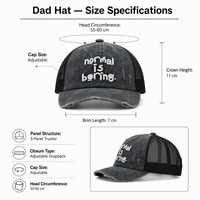 Gorras de mezclilla desgastadas vintage al por mayor con bordado 3D y malla trasera, gorra trucker personalizada para uso diario casual y streetwear.