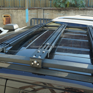 Barres transversales de <span class=keywords><strong>toit</strong></span> de voiture en alliage d'aluminium universelles pour les véhicules avec porte-<span class=keywords><strong>bagages</strong></span> séparé, barres longitudinales <span class=keywords><strong>sur</strong></span> <span class=keywords><strong>le</strong></span> <span class=keywords><strong>toit</strong></span> - Product Image 4