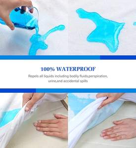 Cubierta protectora de colchón con cremallera para Hotel, Protector de cama a prueba de insectos con cremallera - Product Image 2