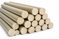 Barra in POM Resistente all'Usura, Taglio su Misura, Materiale Plastico Acetal per Elettronica, Medicina, Semiconduttori, Macchinari, Modello PL77-90