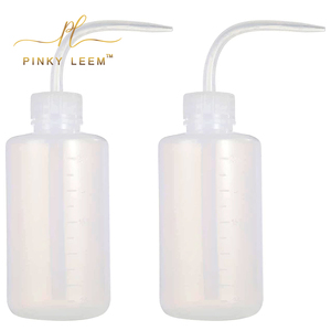 Bouteilles à presser en plastique bouteille d'eau compte-gouttes arrosage laboratoire lavage tatouage cils rincer bouteille outils d'extension de cils - Product Image 6