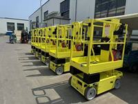 Plateforme élévatrice à ciseaux miniature fiable et sécurisée, prix d'usine, autopropulsée, électrique, hauteur de travail de 7,8 m, capacité de charge de 230 kg
