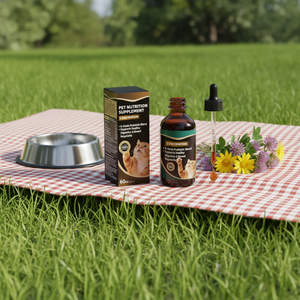 Latte in Polvere per la Salute degli Animali Domestici con Olio di Pesce e Lecitina, Probiotici per Cani e Gatti, Controllo dei Noduli di Pelo, Supporto per la Salute Digestiva 0,5kg - Product Image 1